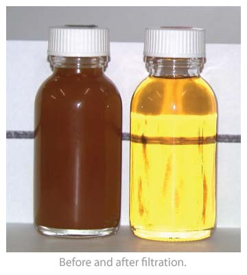 Transformer Oil - Before and After