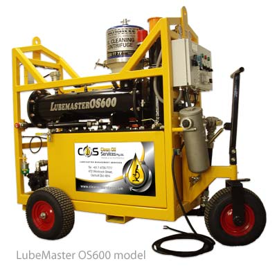 Lubemaster OS600 Centrifugal Oil Filtration Unit 