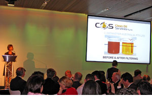 Award for Oil Filtration Unit with centrifuge and vacuum dehydration to clean oil
